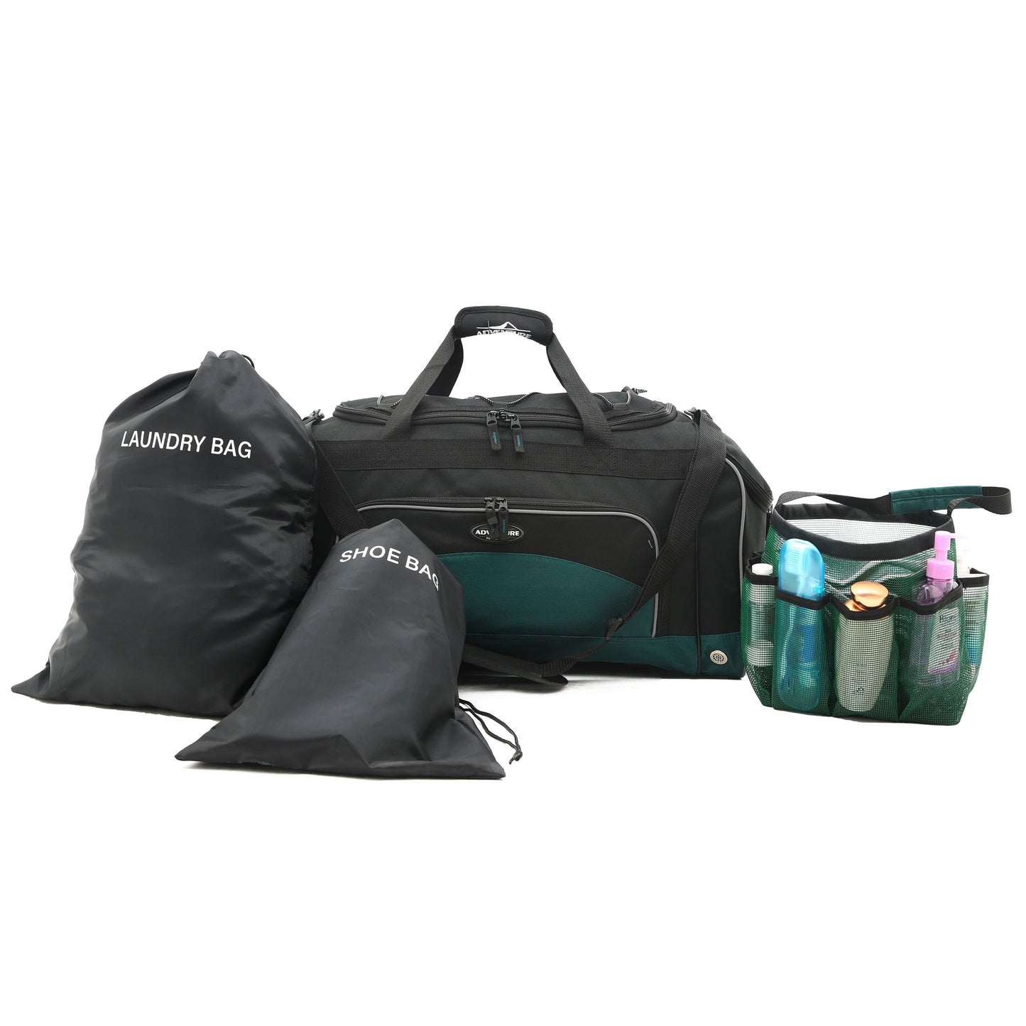 24" Gym & Travel Duffel 4PC Set (available in 4 colors)