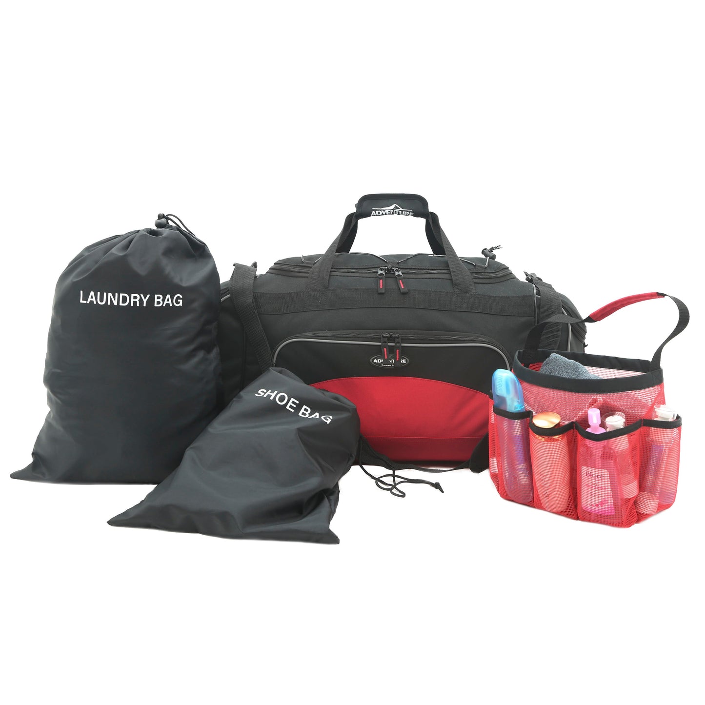 24" Gym & Travel Duffel 4PC Set (available in 4 colors)