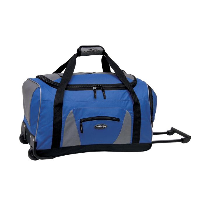 22" Adventure Rolling Duffel Bag (Available in 4 colors)