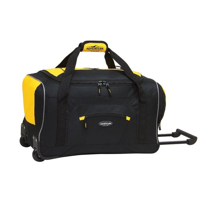 22" Adventure Rolling Duffel Bag (Available in 4 colors)