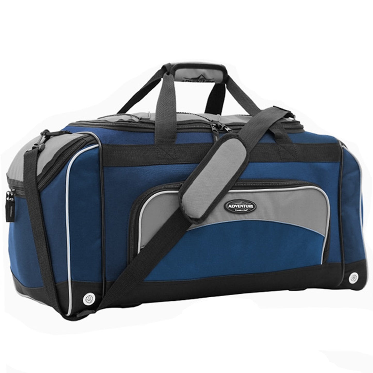 24" Adventure | Sport Multi pocket duffel W/ Wet shoe pocket (Available in 4 colors)