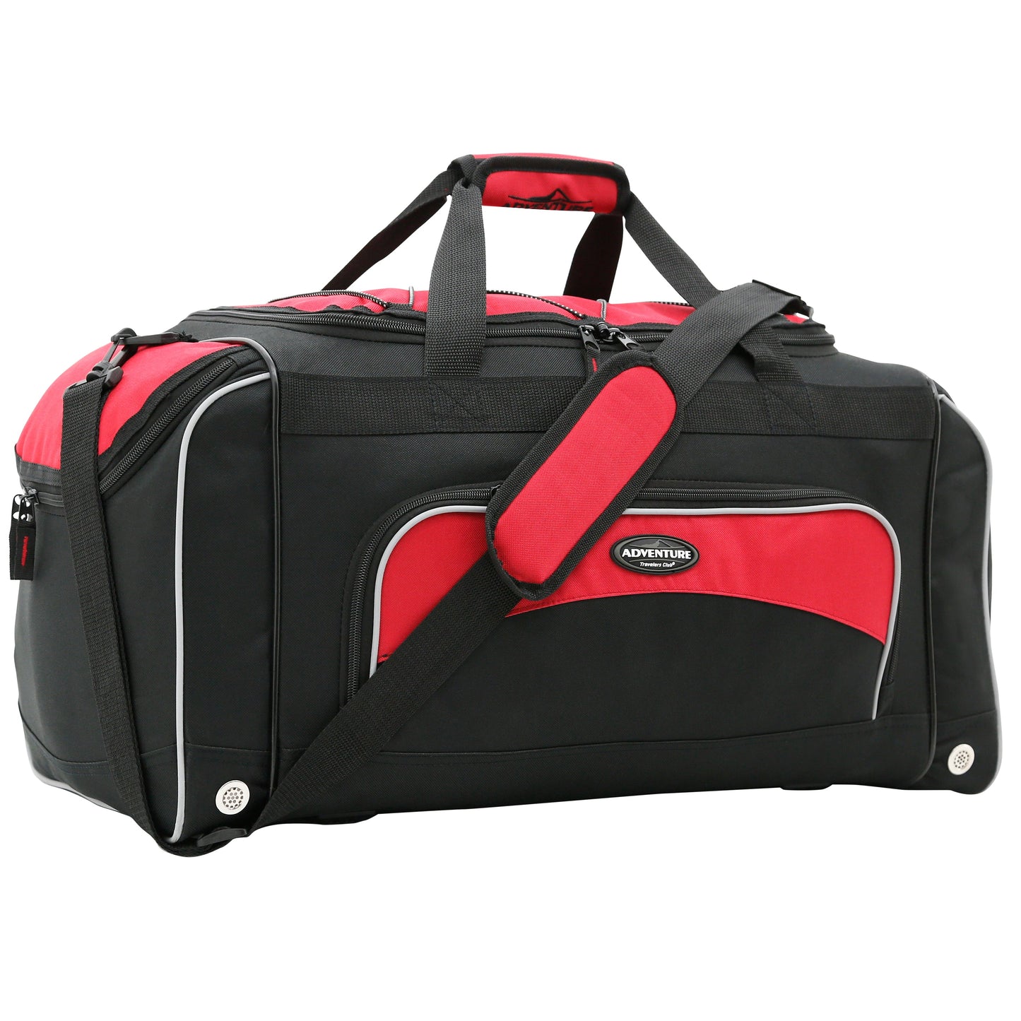 24" Adventure | Sport Multi pocket duffel W/ Wet shoe pocket (Available in 4 colors)