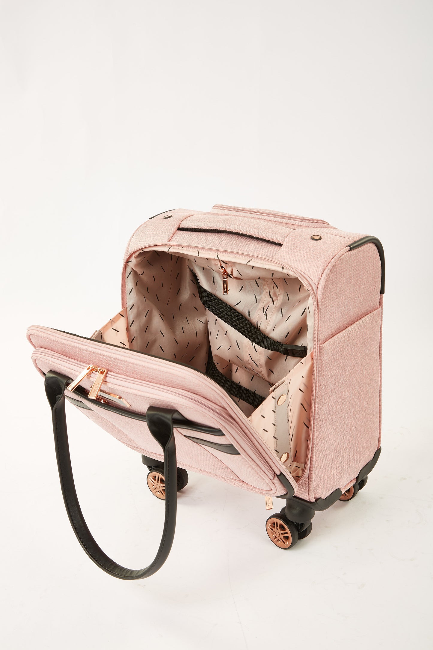 Kensie Expandable Rolling Softside 3 Pc Set