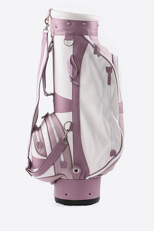 Tri-Color Leather Golf Bag (Available in 7 Colors + Custom)