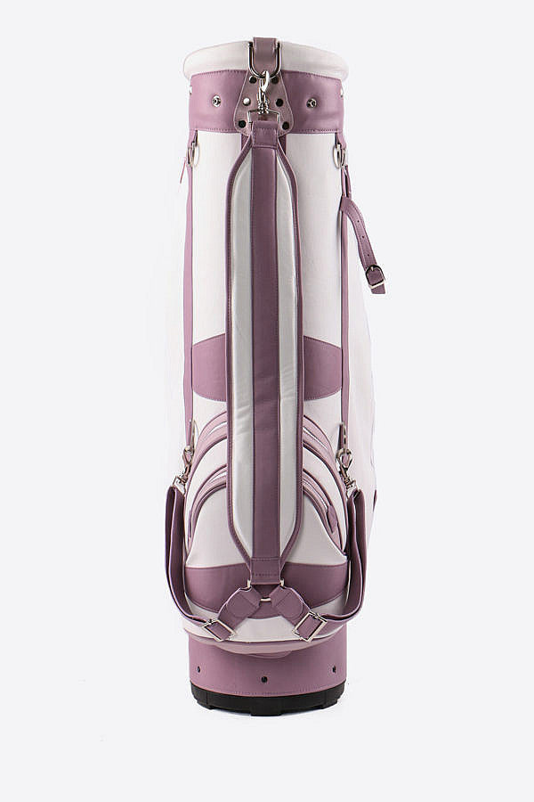 Tri-Color Leather Golf Bag (Available in 7 Colors + Custom)