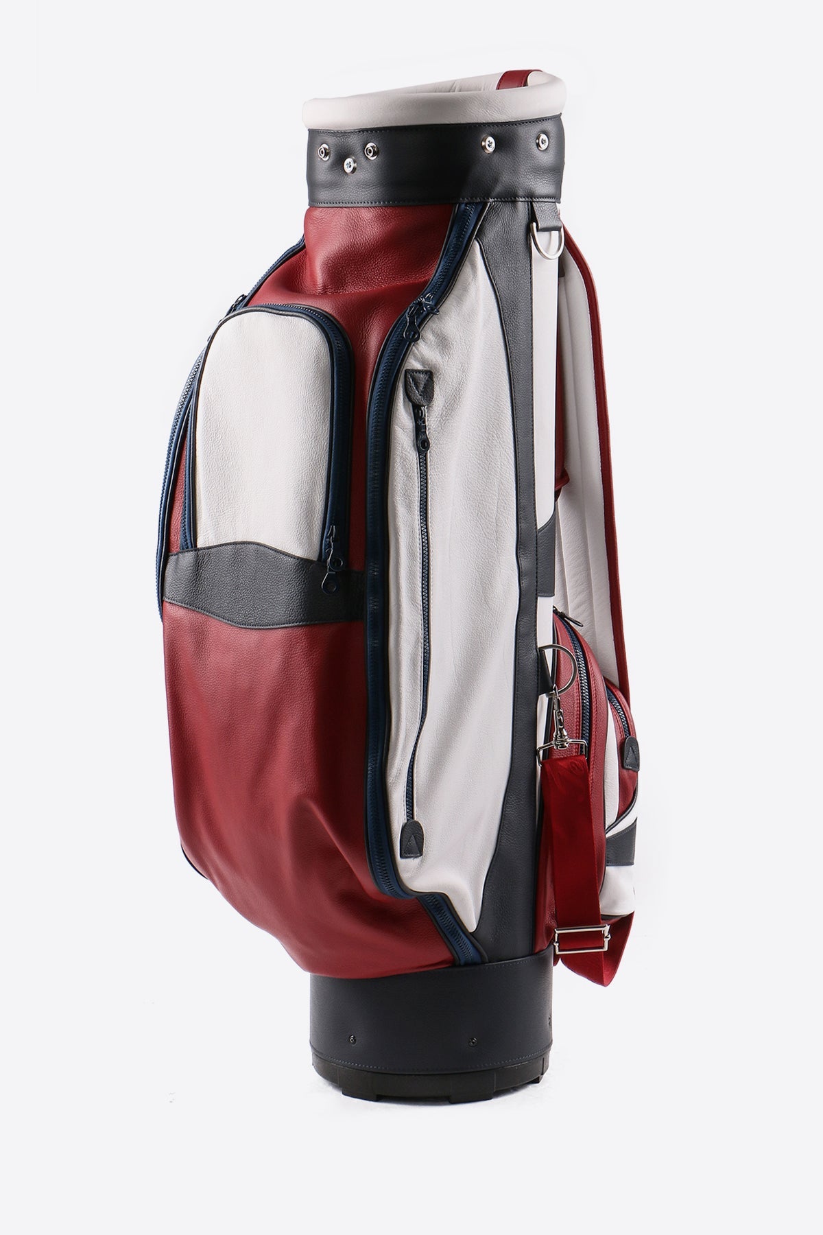 Tri-Color Leather Golf Bag (Available in 7 Colors + Custom)