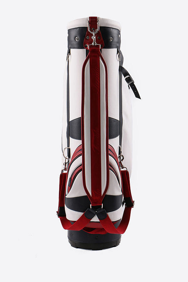 Tri-Color Leather Golf Bag (Available in 7 Colors + Custom)