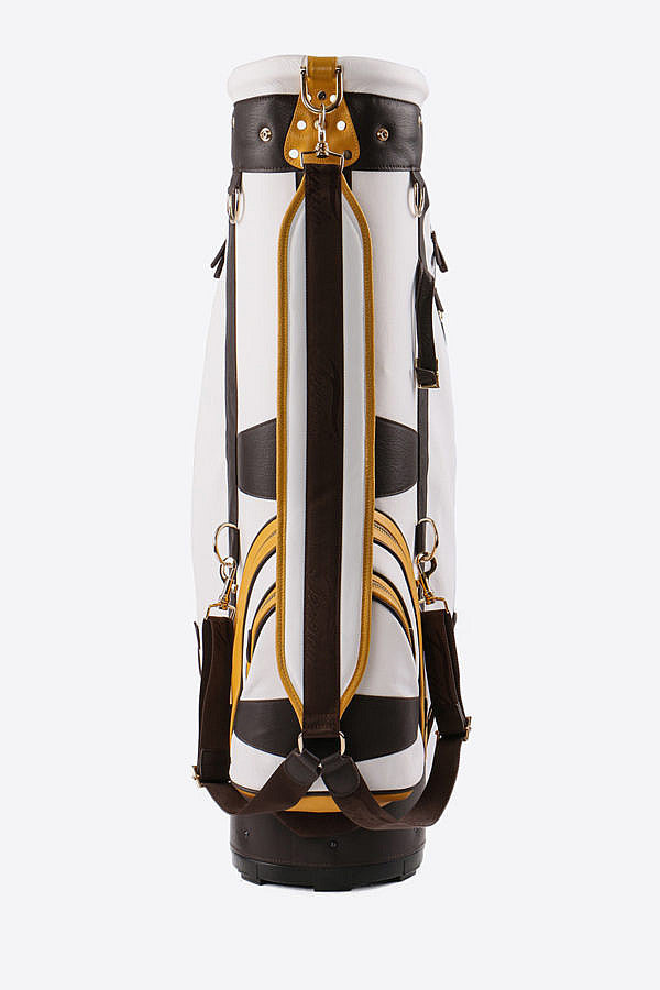 Tri-Color Leather Golf Bag (Available in 7 Colors + Custom)