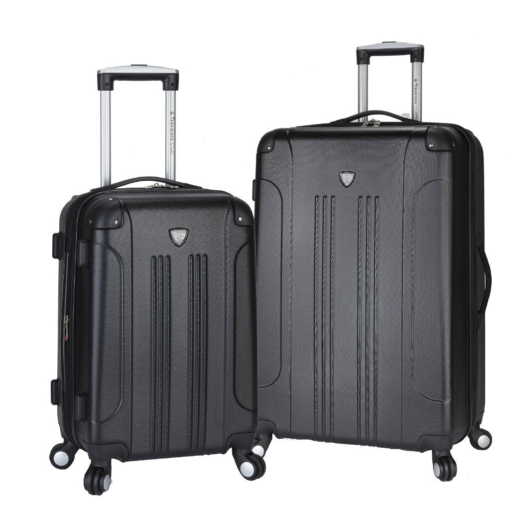 Chicago Expandable Spinner Luggage Set - 2 Pc (Available in 2 colors)