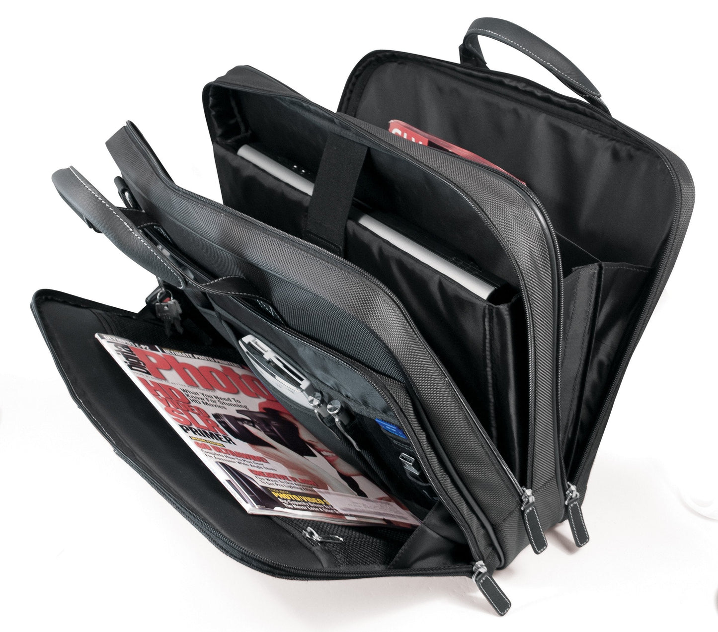16" Premium Ballistic Nylon Laptop Briefcase