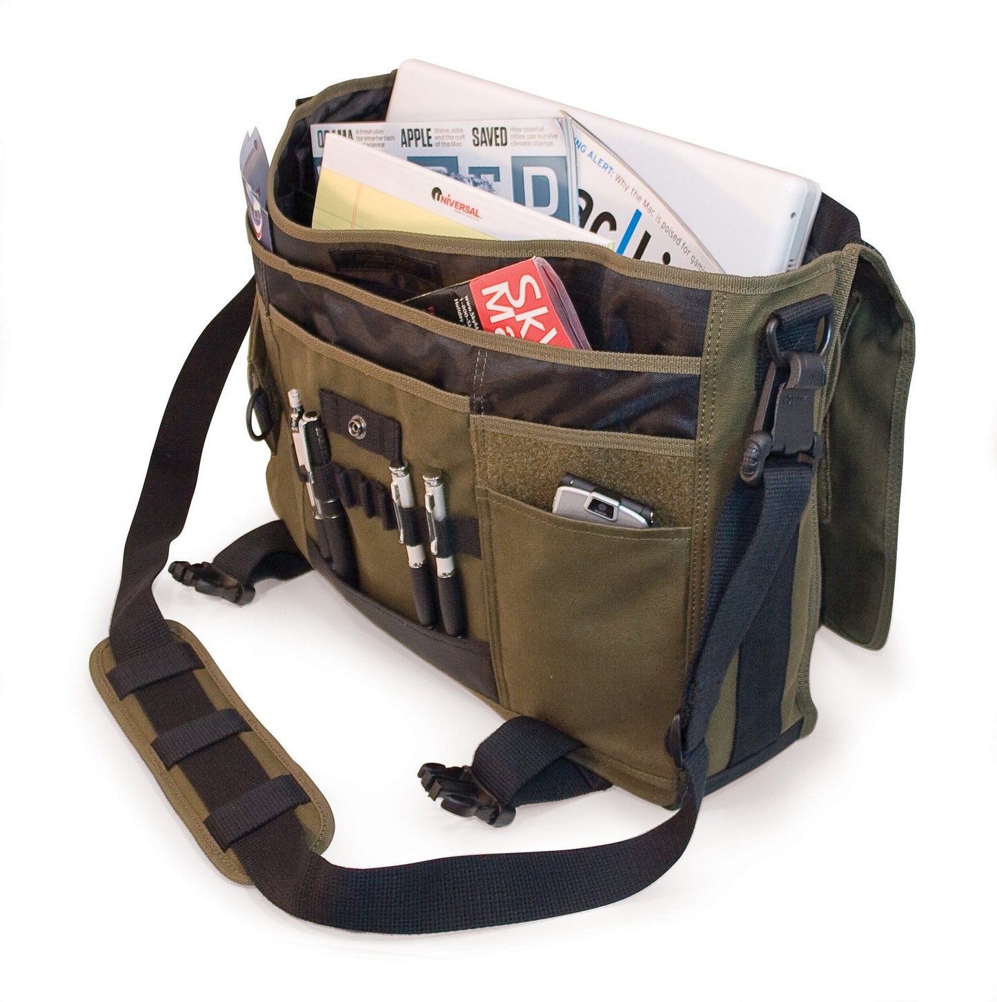 17" Eco-Friendly Laptop Messenger Bag (Available in 4 colors)