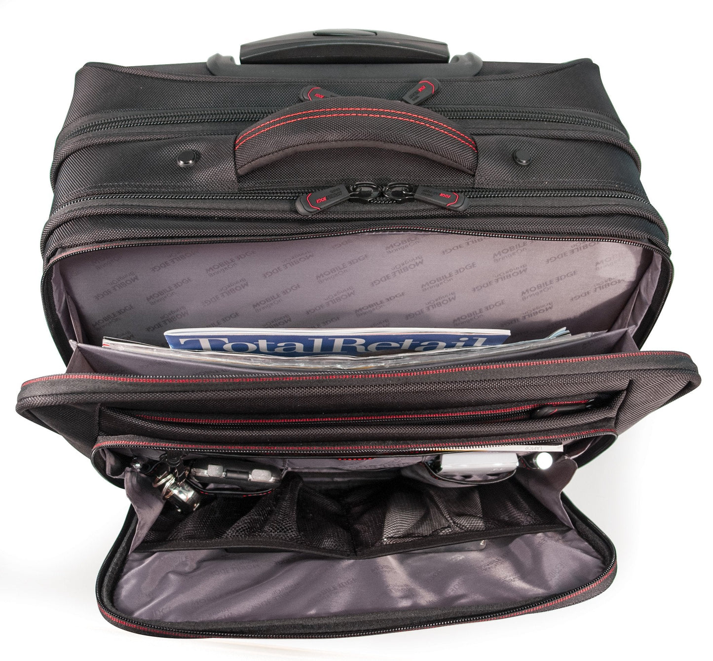 13"-17.3” Professional Rolling Laptop Briefcase