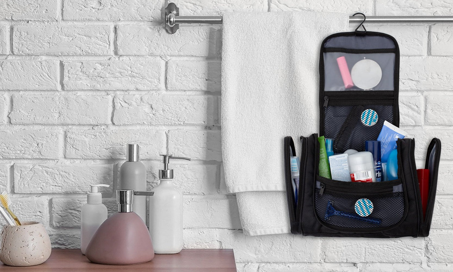 11" Hanging Toiletry Kit (Available in 4 colors)
