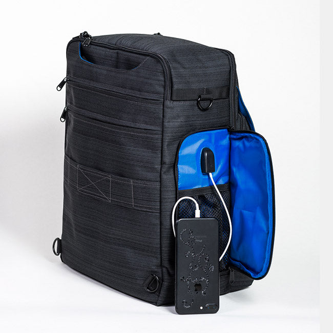 The Overnighter Device Charging Backpack