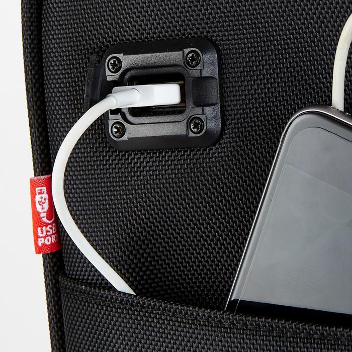 15" Rafael Rolling Underseat Bag with USB Port (Available in 3 colors)