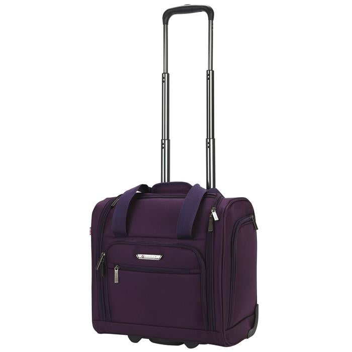 15" Rafael Rolling Underseat Bag with USB Port (Available in 3 colors)