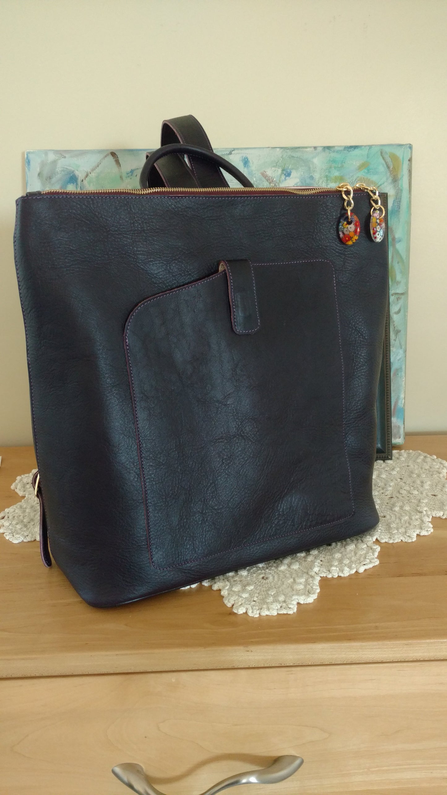 Aurora Leather Backpack (Available in 7 Colors)