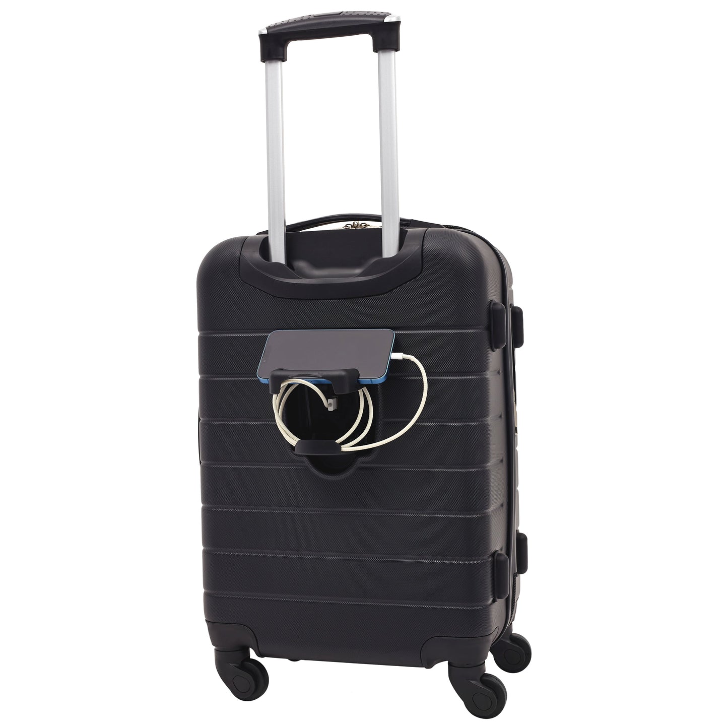 Wrangler El Dorado 2-Pc Expandable Rolling Carry-On Set w/ 3-In-1 Cup Holder (Available in 3 Colors)