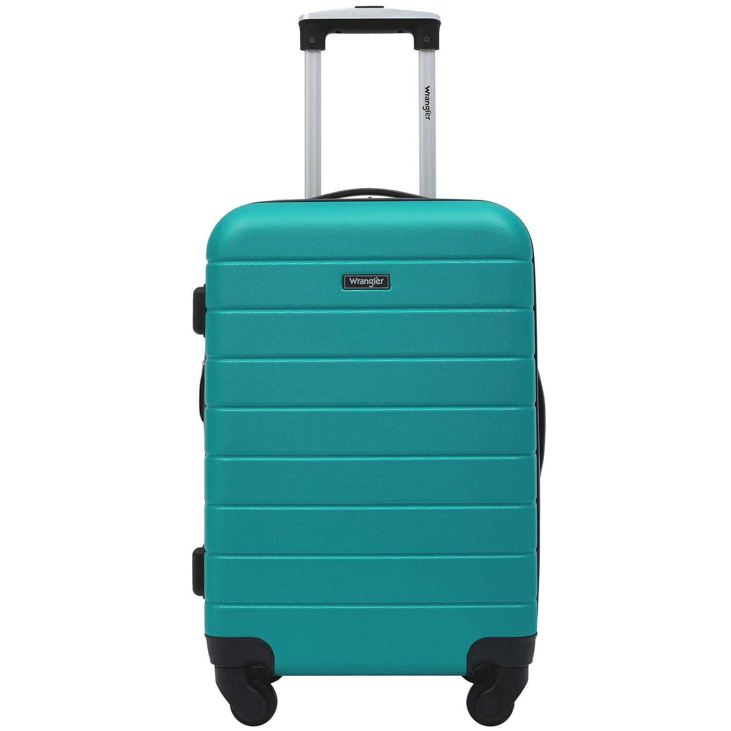 Wrangler El Dorado 2-Pc Expandable Rolling Carry-On Set w/ 3-In-1 Cup Holder (Available in 3 Colors)