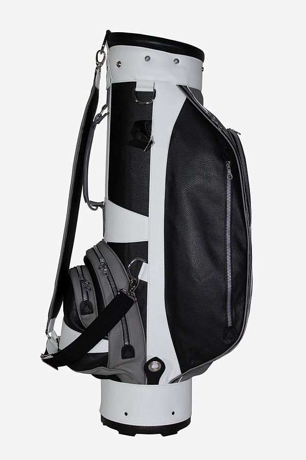 Tri-Color Leather Golf Bag (Available in 7 Colors + Custom)