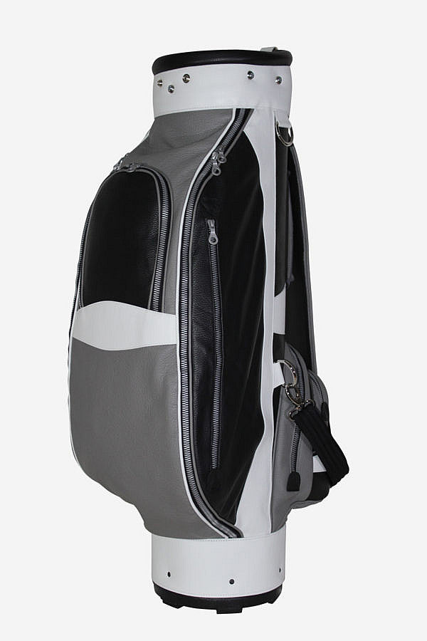 Tri-Color Leather Golf Bag (Available in 7 Colors + Custom)