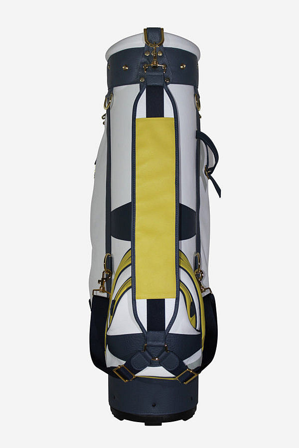 Tri-Color Leather Golf Bag (Available in 7 Colors + Custom)