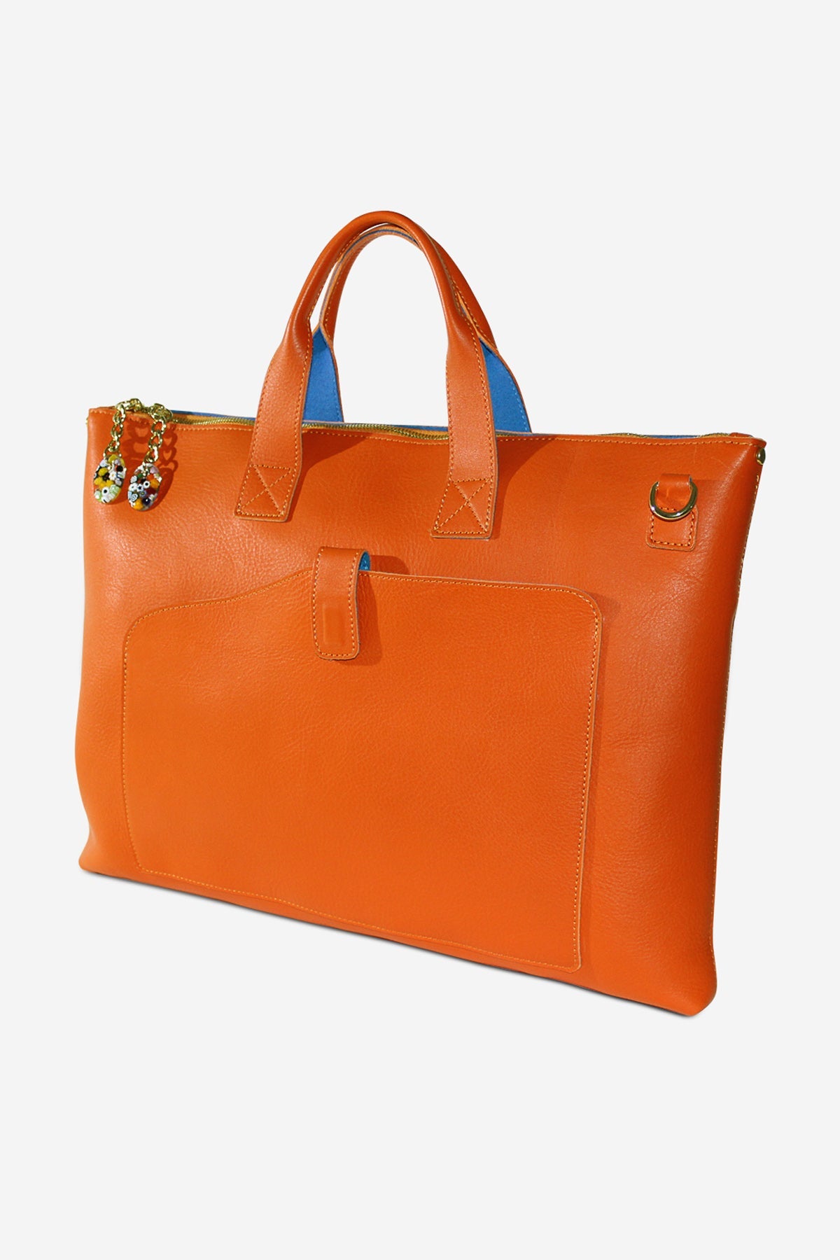 Murano Slim Leather Briefcase (Available in 4 colors)