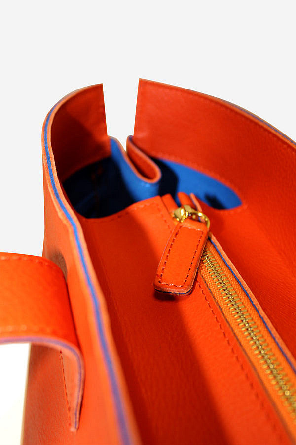 Shoppers Leather Tote (Available in 8 colors)