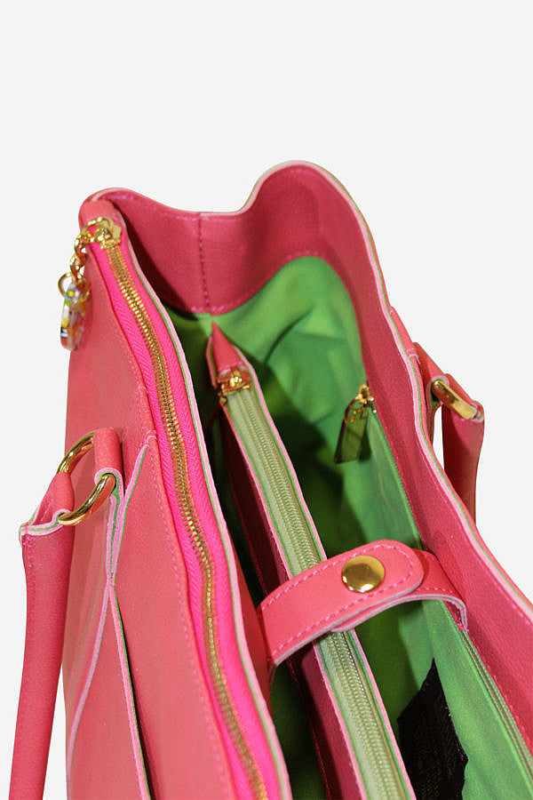 La Borsa Italiana Leather Bag (Available in 6 Colors)