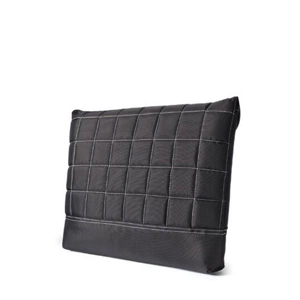 12" Sumo Laptop Sleeve (Black w/ White Stitching)