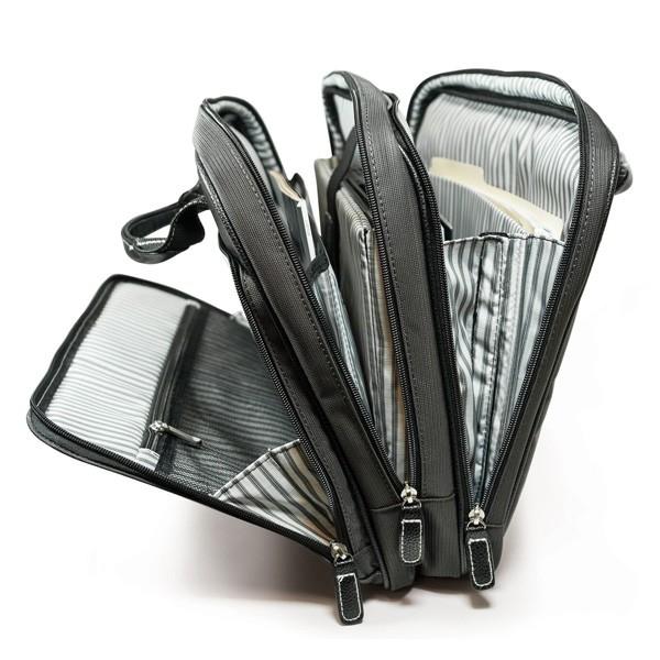 16" Graphite Nylon Briefcase