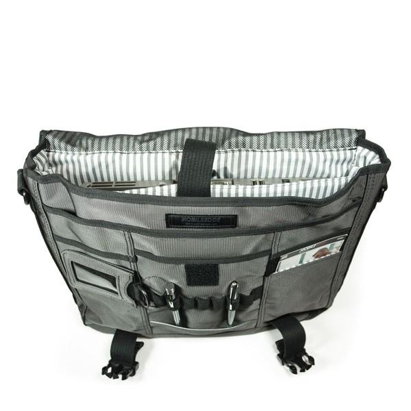 17.3" Graphite Messenger Bag