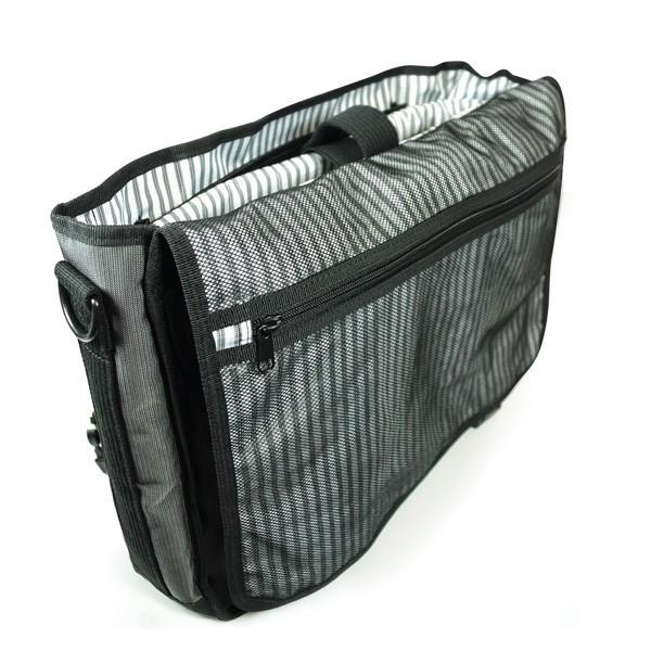 17.3" Graphite Messenger Bag