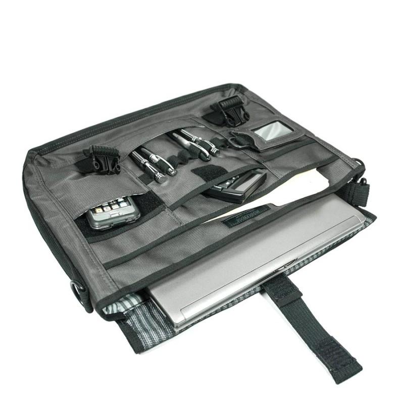 17.3" Graphite Messenger Bag