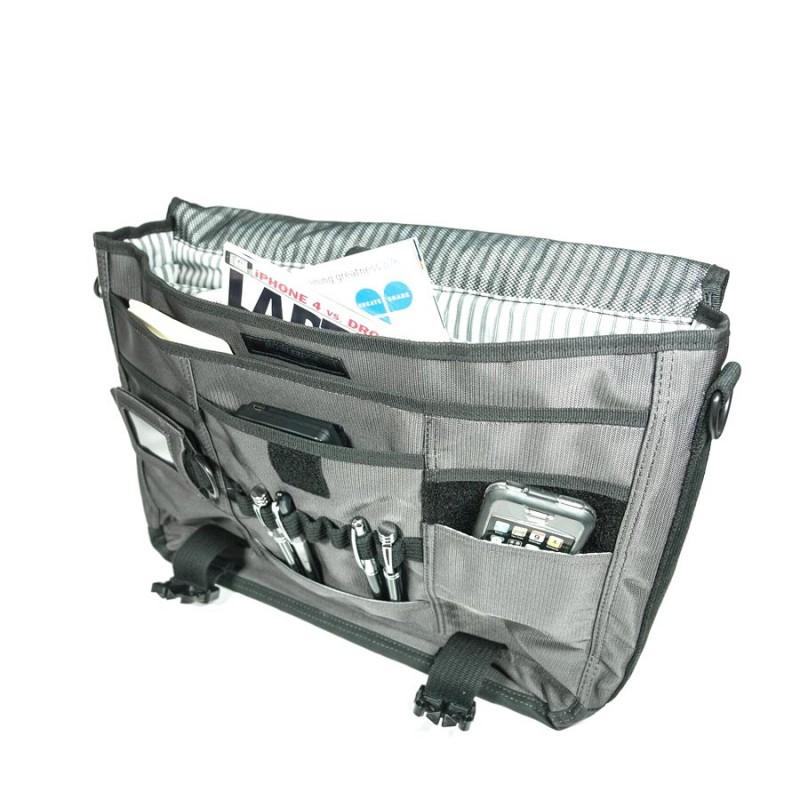 17.3" Graphite Messenger Bag