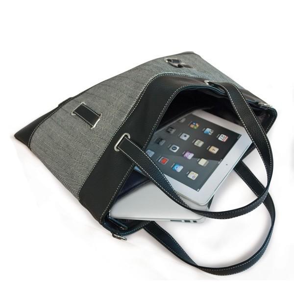 11"-14" Herringbone Tablet/Chromebook/Ultrabook Tote (Available in 2 sizes)