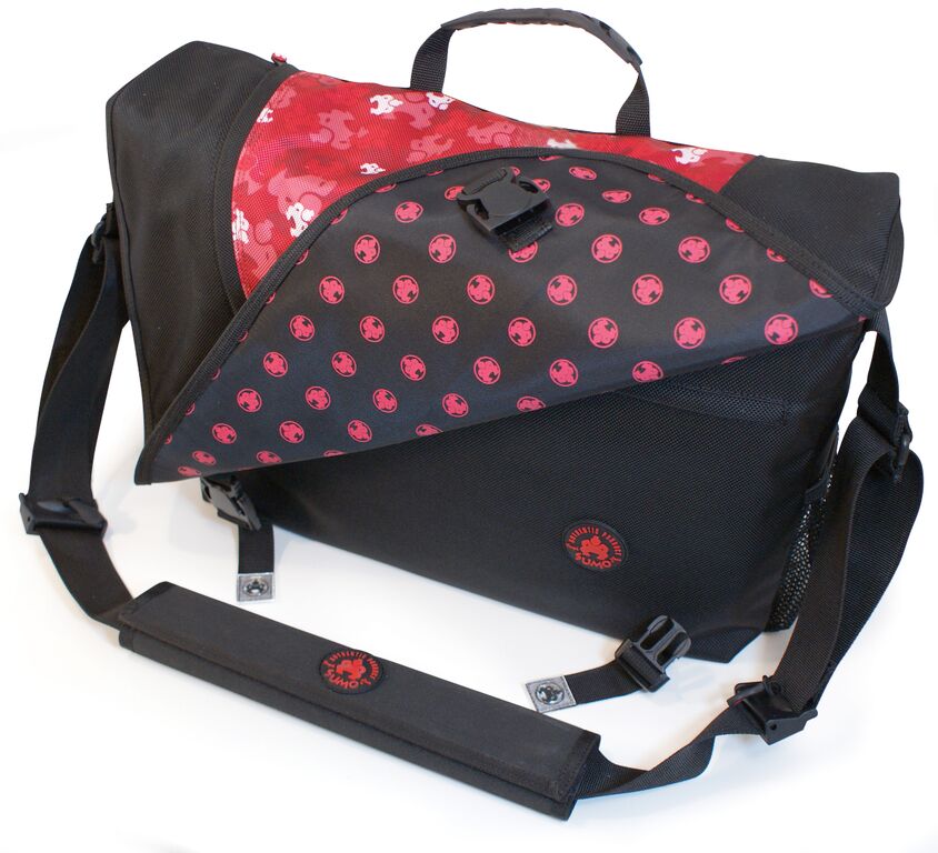 16"-17" Sumo Messenger Bag (Available in 4 colors)