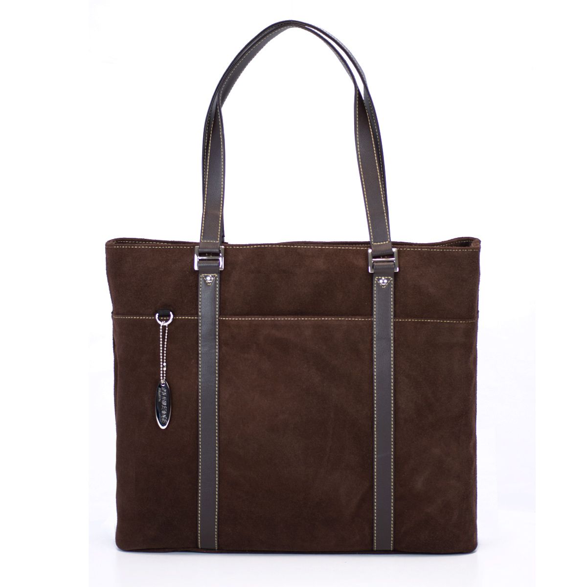 Suede 14.1" Ultrabook or 15" MacBook Ultra Tote - Chocolate