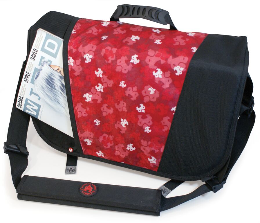 16"-17" Sumo Messenger Bag (Available in 4 colors)