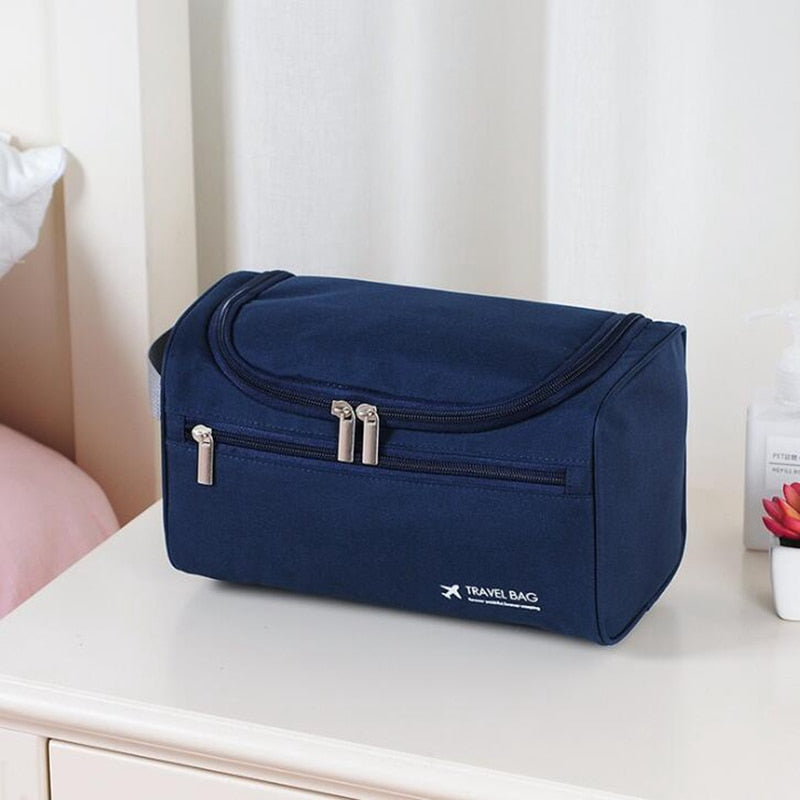 UOSC Men Hanging Cosmetic Bag Business Makeup Case Women Travel Make Up Zipper Organizer Storage Pouch Toiletry Wash Bath Kit