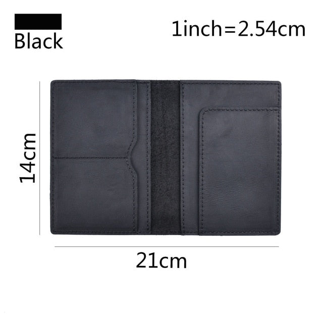 Leather Passport & ID Wallet (Available in 6 Colors)