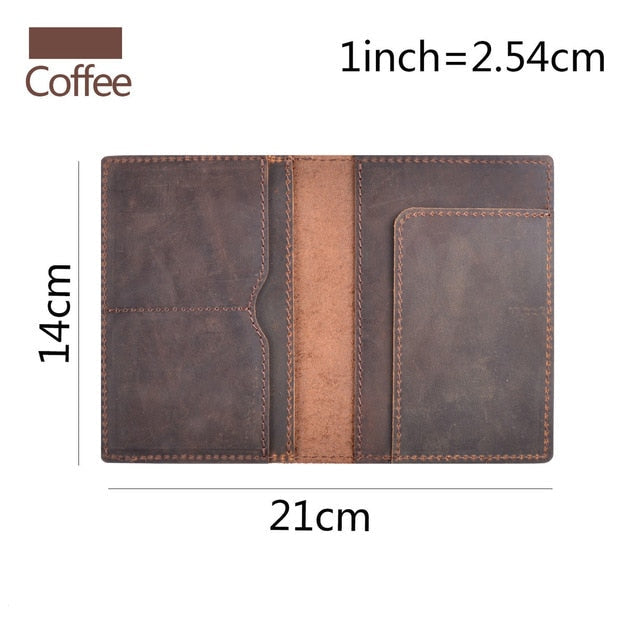 Leather Passport & ID Wallet (Available in 6 Colors)