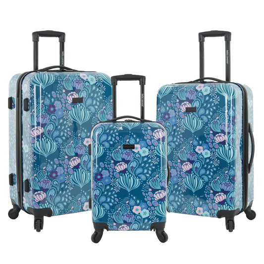 Bella Caronia 3pc Hardside Set | 360° EZ-Glide Wheels (Available in 3 Colors)