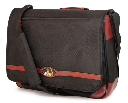 15.4" Maddie Powers Retro Baseball Messenger Bag