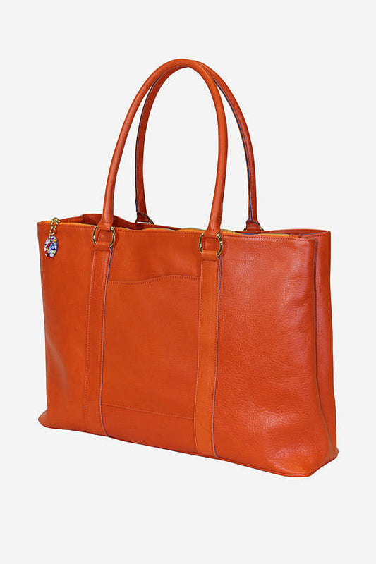 La Borsa Italiana Leather Bag (Available in 6 Colors)