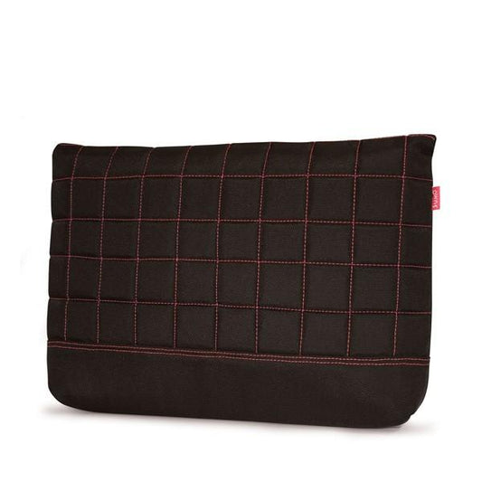 12.8" & 17" Sumo Laptop Sleeve - Black w/ Pink Stitching (Available in 2 sizes)