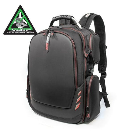 17" Core Gaming Checkpoint Friendly Backpack w/ Molded Panel