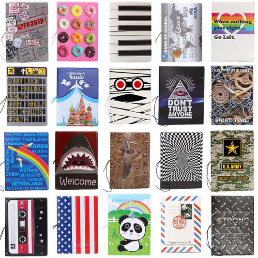 Fashion 2020 Newest Brand Design Passport Holder Documents Bag VS Travel Passport Cover Card Case cover to passport