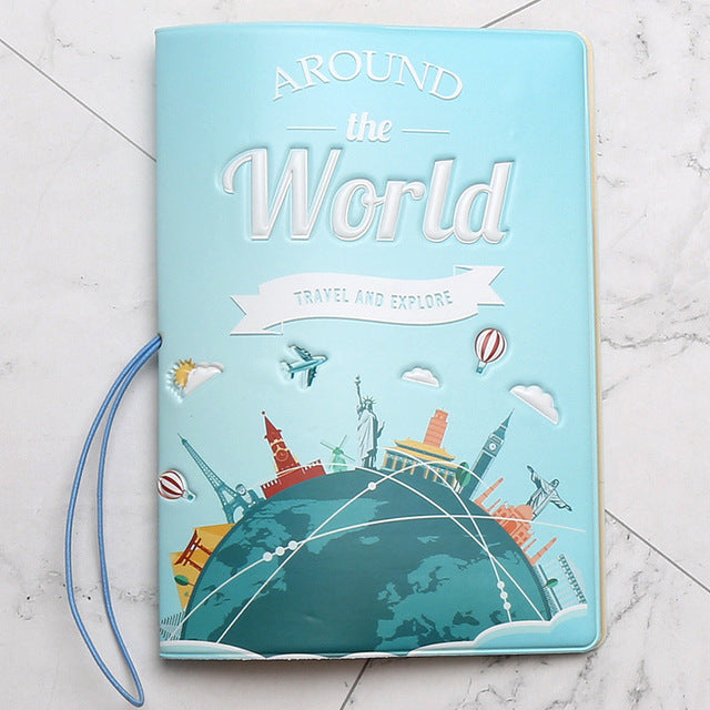 Fashion 2020 Newest Brand Design Passport Holder Documents Bag VS Travel Passport Cover Card Case cover to passport