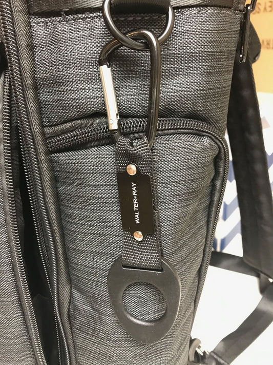 Carabiner Water Bottle Holder - Black